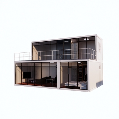 Flat Pack Light Steel Simple Demountable of Container House  Mobile Home Prefab Mobile House Price