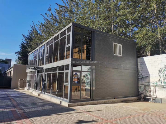 20 40FT Low Cost Litht Steel Luxury Prefab Container House for Office