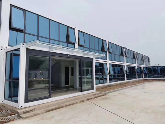 20 40FT Low Cost Litht Steel Luxury Prefab Container House for Office
