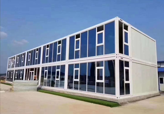 20 40FT Low Cost Litht Steel Luxury Prefab Container House for Office