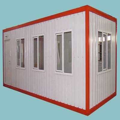 20 ft Flat Pack Prefab Container Homes Used As Container Office and Container Accommodation or Portable Cabin