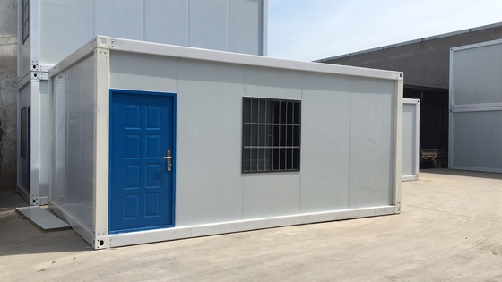 20 ft Flat Pack Prefab Container Homes Used As Container Office and Container Accommodation or Portable Cabin