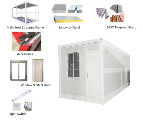 China Foldable Prefabricated Container House Container Office