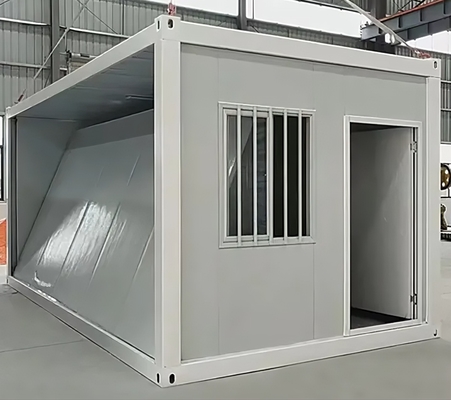 Ready Made  20ft Portable Folding Container Home Prefabricated Z Type Foldable Container House Prefab Folding House for Sale