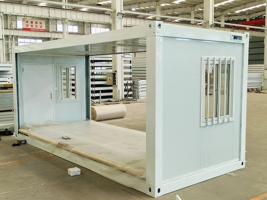 Ready Made  20ft Portable Folding Container Home Prefabricated Z Type Foldable Container House Prefab Folding House for Sale