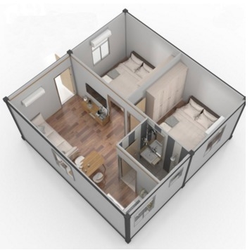 Beautiful New Design New Zealand Simple Insulated Beach House for Hotel