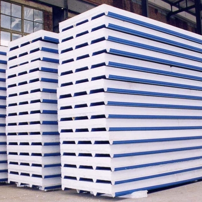 Top Quality Manufactured Insulation EPS/Rock Prefabricated Roof Sandwich Panels Price