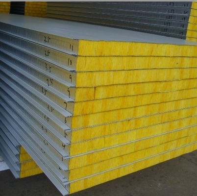 Most Popular Ireland Firm Green Insul Rock Wool Wall Panel for Warehouse