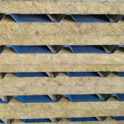 Color Steel Insulated EPS/Rock Wool Roof Sandwich Panels Price