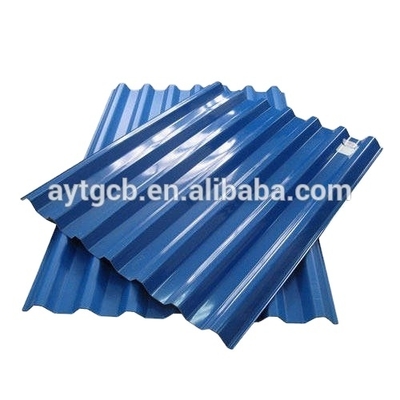 Corrugated Roofing Sheet Roofing Tiles Top Quality Fire Resistant High Strength Color Coated Steel Plain Roof Tiles Light Weight