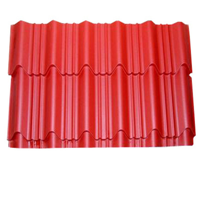 Corrugated Roofing Sheet Roofing Tiles Top Quality Fire Resistant High Strength Color Coated Steel Plain Roof Tiles Light Weight