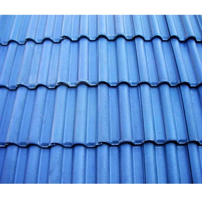 Corrugated Roofing Sheet Roofing Tiles Top Quality Fire Resistant High Strength Color Coated Steel Plain Roof Tiles Light Weight