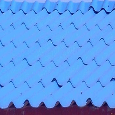 Corrugated Roofing Sheet Roofing Tiles Top Quality Fire Resistant High Strength Color Coated Steel Plain Roof Tiles Light Weight