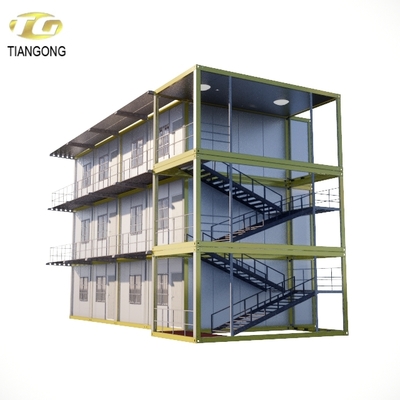 20 40FT Low Cost Litht Steel Luxury Prefab Container House for Office