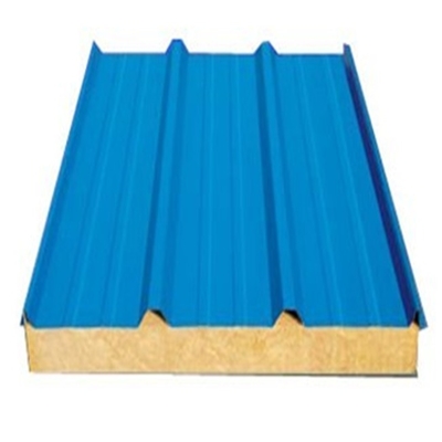 Color Steel Insulated EPS/Rock Wool Roof Sandwich Panels Price