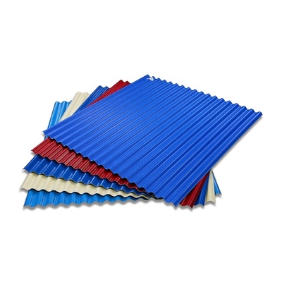 Corrugated Roofing Sheet Roofing Tiles Top Quality Fire Resistant High Strength Color Coated Steel Plain Roof Tiles Light Weight